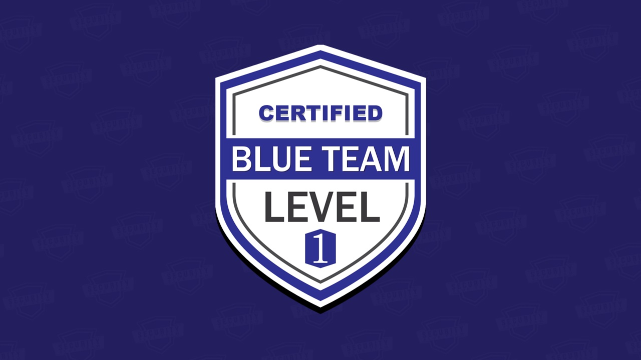 Blue Team Level 1